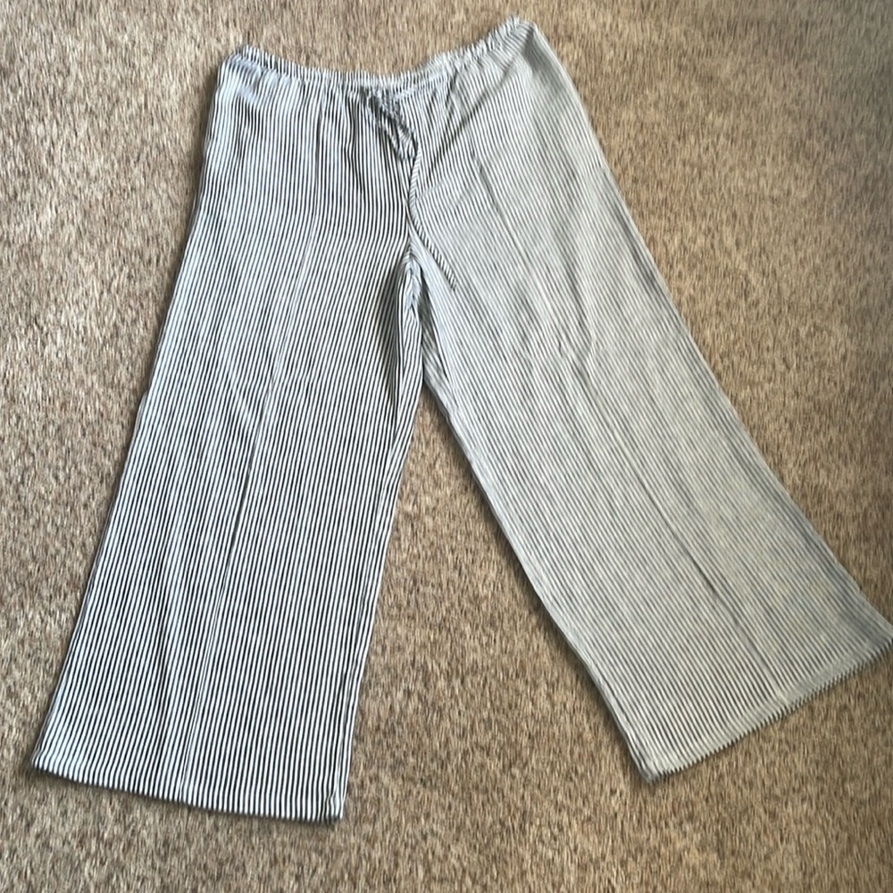New Day linen wide-leg pants